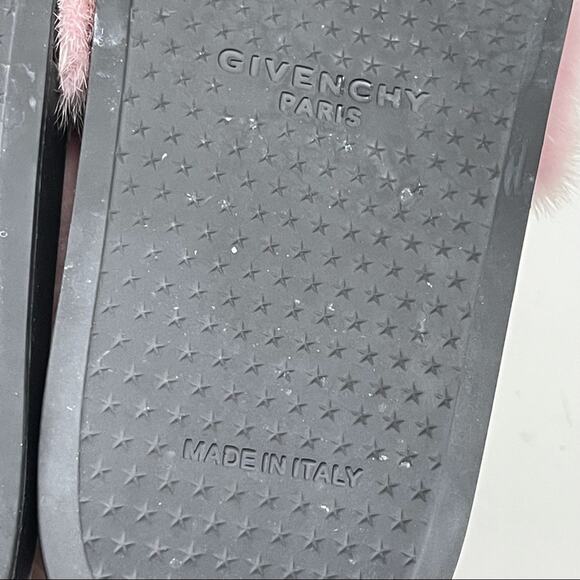 GIVENCHY Mink Rubber‎ Slide Sandals - Picture 5 of 10